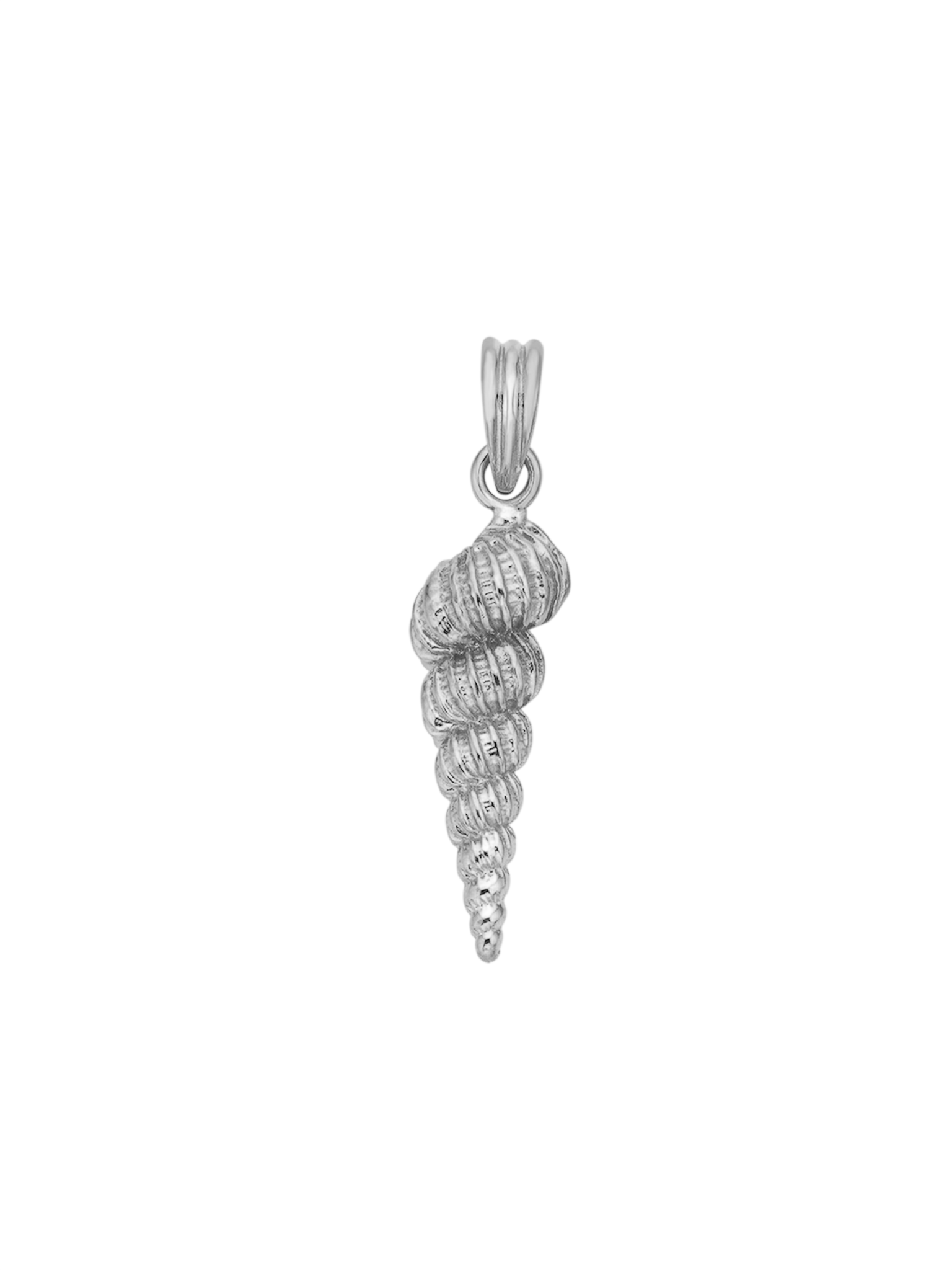 Shell seeker charm silver